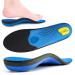 Strong Arch Support Insole Relieve Foot Fatigue Heel Soreness Unisex Arch Support Insert That Carry 220+ lbs(Size:UK 11 Length:11.61" Blue) UK-11-29.5CM--11.61" Blue