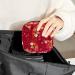 Red Japanese Women's Period Storage Bag | Menstrual Cup & Tampon Organizer | Stylish & Portable for Teen Girls - Buy Online on GoSupps.com
