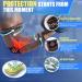 Professional Copper Elbow Bandage - 2 Piece Compression Support for Tendinitis Arthritis & Inflammation - Unisex XL - Buy Online on GoSupps.com