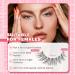 Eyelashes Wispy Natural False Lashes 3D C Curl Eye Lashes Clear Band Short Russian Strip Lashes that Look Like Extensions Reusable Fake Eyelashes Asian Fake Lashes Pack by Goddvenus short lashes - Buy Online on GoSupps.com