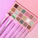 18 Colors Eyeshadow Palette & Brush Set High Pigmented Makeup Kit for Women & Teens | MAGIC SPELL KIT - Buy Online on GoSupps.com
