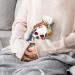 Skull Flowers Hot Water Bottle Cover | Plush Hand Warmer for Adults & Kids - 26.5x15.3cm | International Shipping Available - Buy Online on GoSupps.com