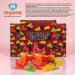  MIJOMA MIJOMA Kamasutra Fruit Gum - Kamasutra's exciting positions meet fruity taste 3 tempting 96g sachets ideal for colourful parties bachelor parties - Buy Online on GoSupps.com