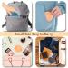 Portable Retainer Case with O-ring Seal | Cute Aligner Holder for Travel | Slim Mouth Guards Case with Magnetic Closure (Blue) - Buy Online on GoSupps.com