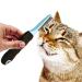 Meric Detangling Dematting Comb for Short and Long Hair - Gentle, No-Slip Grip Handle - Ideal for Bunnies - Buy Online on GoSupps.com