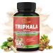 Organic Cadane Triphala Extract Capsules 5 Months Supply with Turmeric Guggulu Ginger Black Pepper Moringa - Support Digestion Health & Immune System - 150Caps