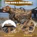 Hunthor 5mm Neoprene Dog Hunting Vest - Adjustable Waterfowl Duck Hunting Camo - X-Large - Buy Online on GoSupps.com