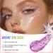  Ceboic 6 Colors Glitter Face Glitter Liquid Gel for Makeup Festival Eyeshadow Lip Nail Halloween - Buy Online on GoSupps.com