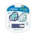 Dr. Brown's Advantage Symmetrical Pacifier 2-Pack Blue with Air Flow &amp; Clip | 6-18m - Buy Online on GoSupps.com