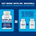 Alpha GPC 600mg + Uridine | Choline Enhancer Supplement 2in1 | Soy Free, No Fillers | Best Choline Form | 60 Pills | Made in USA | Money Back Guarantee - Buy Online on GoSupps.com