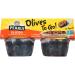 Pearls Olives To Go! Sliced Ripe Black Olives - 4 Pack, 5.6 Ounce Total - Buy Online on GoSupps.com