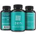 Zen Anxiety Relief Supplement | Herbal Calm Formula with Ashwagandha & L-Theanine - 60 Ct - Buy Online on GoSupps.com