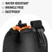 NEEWER Camera Lens Pouch (4 Pack) | Protective Neoprene Bag for DSLR Lens - Sony, Canon, Nikon, Pentax, Olympus, Panasonic | Drawstring Design & Soft Plush Interior - Orange | 4 Sizes Included - Buy Online on GoSupps.com