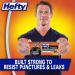 Hefty Ultra Strong 30 Gallon Trash Bags, 25 Count, Black, Unscented - Buy Online on GoSupps.com