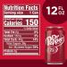 Dr Pepper Soda 12 fl oz Cans 12 Pack - Original Refreshing Beverage - Buy Online on GoSupps.com