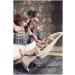 BabyBj rn Bouncer Balance Soft in Cotton/Jersey Beige/Gray - Comfortable and Stylish Baby Bouncer - Buy Online on GoSupps.com