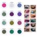 Shimmer Eyeshadow | Women Shimmer Makeup Eye Shadow Single Buildable | Reflective Glitter Eyeshadow Single for Travel Daily Travel Parties Picnics