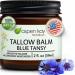 Aspen Kay Naturals Handmade 100% Grass Fed Beef Tallow Balm for Skin Care With Organic Jojoba Oil + Chamomile (Blue Tansy) Organic Body Butter - 2 fl. oz. Made in USA Blue Tansy 2 Ounce (Pack of 1)