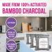 Nature Fresh Premium Bamboo Charcoal Air Purifying Bag - Kid and Pet Friendly Odor Eliminator - 4 Pack 200g Grey w/White Label - Activated Charcoal by Pink Rhino Labs - Buy Online on GoSupps.com