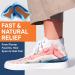 Medipaq Posture Correcting Gel Heel Cushion Pads for Women & Men - 2 Pairs of Medium (UK 3-7) Gel Heel Insoles - Heel Support for Plantar Fasciitis - Gel Heel Pads for Plantar Fasciitis M (Pack of 2) - Buy Online on GoSupps.com