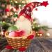 Christmas Candy Basket Table Decor Gnomes Wicker Basket for Christmas Candy Storage Jars Weaving Santa Claus Storage Basket for Christmas Decorations Red Christmas Table Decoration Christmas Storage - Buy Online on GoSupps.com