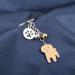 ENSIANTH Dog Keychain - Perfect Gift for Dog Lovers | Puppy & Paw Print Keyring for Dog Owners - Buy Online on GoSupps.com