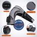 Adjustable Heated Shoulder Support with Vibration - Dark Grey | Men & Women - Buy Online on GoSupps.com