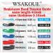 WSAKOUE Pull Up Bands - Resistance Exercise Bands for Powerlifting & Stretching - S-Black - Buy Online on GoSupps.com