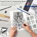 PANDAFLY 60 Pack Drawing Set Sketch Kit with Sketchbook and Pencils - Pro Art Supplies for Adults, Teens, Beginners, Kids - Buy Online on GoSupps.com