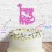 Cakeshop Cake Decoration Pack | Cute Birthday Dinosaur Premium Double Sided Glitter Card Cake Topper & 25g Party Pack of Cake Sugar Sprinkles | Custom Name & Age Cake Decoration (Baby Pink) Non-Prime Glitter Card: Baby Pink - Buy Online on GoSupps.com