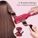 1 Inch Hair Waver Iron Beach Wand Crimper Barrel Curling Iron - Adjustable Heat, Auto Shut-Off, Long Lasting Waves - Dual Voltage - Buy Online on GoSupps.com