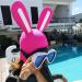 BRLUCKY 3mm Neoprene Wetsuit Hood - Rabbit Bunny Scuba Diving Head Cover for Men Women Youth - Ideal for Surfing, Snorkeling, Swimming - Thermal Cap for Water Sports - Buy Online on GoSupps.com