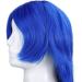 Tlily 80Cm Anime Wig play Role Playing Color Harajuku Style 80Cm Long Straight Hair Props Bar Diy Wear Light Blue - Buy Online on GoSupps.com