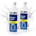 Club Supreme Delon Rubbing Alcohol 70% U.S.P. Sterilization Solution Made in Canada 473 ml (Pack of 2) (A-1390) Tranparent