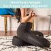 Yoga Meditation Buckwheat Bolster Pillow Cushion Green 13" x 13"" - Buy Online on GoSupps.com