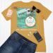 Size of a Mustard Seed Mustard Yellow Cotton Fabric Novelty T-Shirt - Yellow - Medium - Buy Online on GoSupps.com