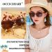 OCCI CHIARI Women's 2.25x Reading Sunglasses - Stylish Outdoor Eyewear with Brown Lens (Multiple Magnifications Available - Buy Online on GoSupps.com