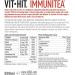 VIT HIT IMMUNITEA Dragonfruit Yuzu Ceylon Tea | 12 x 500ml Bottles | Vegan Low Sugar Vitamin Drink with 8 Vitamins - Buy Online on GoSupps.com