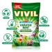 VIVIL Herbal Mint Cough Drops | Sugar-Free Vegan | 23 Herbs | 5 Bags x 120g - International Shipping - Buy Online on GoSupps.com