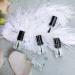 Agidea 6-Pack Empty Nail Polish Bottles 5ML - Refillable Glass with Brush Cap Mixing Balls & Funnel for DIY Nail Art - Buy Online on GoSupps.com