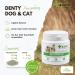 4-Legged Denty: Dog & Cat Dental Care Powder - Tartar Reduction & Fresh Breath - 90g - Buy Online on GoSupps.com
