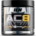 AC8 Pre Workout Powder Preworkout for Men and Women with Creatine and Caffeine Pre-Workout Supplements - 360 Grams (Tropical Blast)