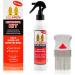 Lice Sisters Head Lice Treatment Kit - Non-Toxic Natural Spray with Comb - Kills Lice & Eggs - 8 oz - Buy Online on GoSupps.com