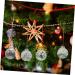 Ciieeo 2 Boxes Christmas Ball Pendant Decor Fillable Christmas Ball Lovely Xmas Pendant Ball Wedding Silverx2pcs 7X8X9CMx2pcs - Buy Online on GoSupps.com