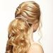 Geosar 4-Piece Alloy Rhinestone Hair Combs - Crystal Flower Bridal Accessories for Women - Wedding Hair Clips - Buy Online on GoSupps.com