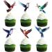 Blumomon 24-Piece Birds & Animals Cupcake Toppers - Perfect Cake Decorations for Children's Birthday Parties - Buy Online on GoSupps.com