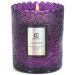 French Juniper Lavender Candle Scented Candles Gifts for Women Single Wick Glass Candles for Home Scented Over 45 Hours of Burn Time Purple