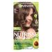 Garnier Nutrisse Ultra Cr me Permanent Hair Dye 100% Grey Coverage Vegan Formula Nourished Hair Long-Lasting Rich Colour 60 Light Natural Brown 1 Application Packaging May Vary BROWN SHADES 60 Light Natural Brown