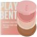 Kaja 3-in-1 Blendable Sculpting Trio - Play Bento | Powder Blusher, Highlighter, and Cream Bronzer, 01 Butter Up 01 Butter Up - Fair Complexions