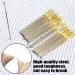 90pcs Cross Stitch Needles + Needle Threader Set | Golden Color Large Eyes | DIY Embroidery Hand Needles | Sewing Needles in Transparent Box | Sizes 22, 24, 26 - Buy Online on GoSupps.com